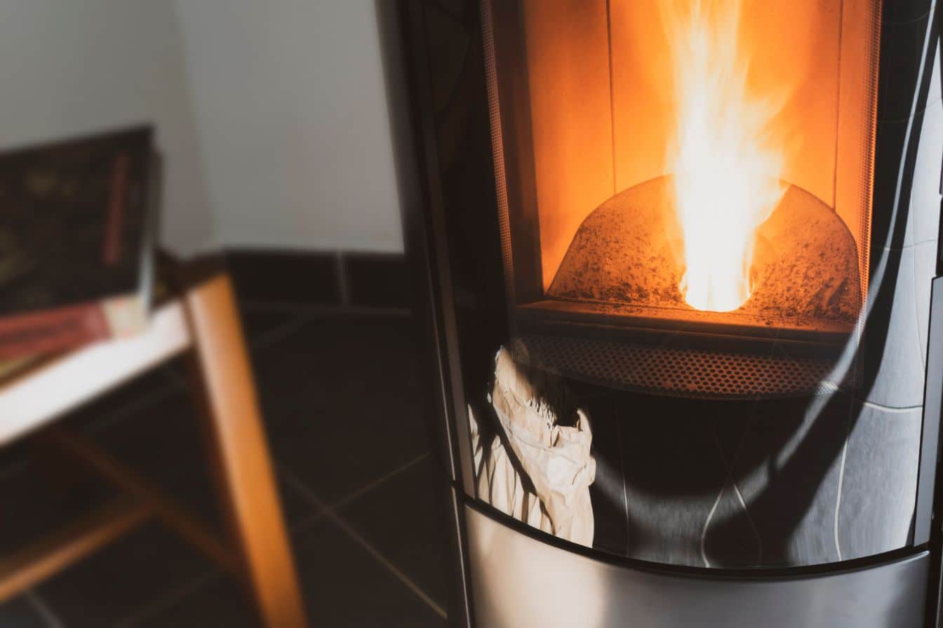 poêle à granulés sans électricité